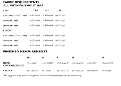 The Alberta Hat PDF Pattern - Merchant & Mills - Simplifi Fabric