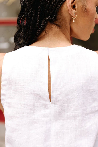 The Aurelia Shift Dress - Paper Sewing Pattern - Juliana Martejevs - Simplifi Fabric