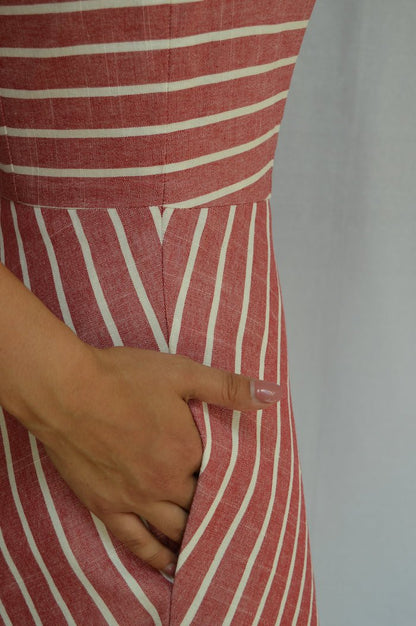 The Barcelona Dress Paper Sewing Pattern - Maven Sewing Patterns - Simplifi Fabric