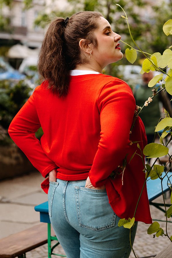 The Basic Cardigan - Paper Sewing Pattern - Juliana Martejevs - Simplifi Fabric