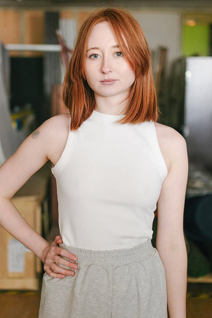 The Basic Tank Top - Paper Sewing Pattern - Juliana Martejevs - Simplifi Fabric