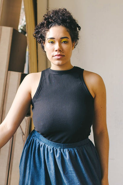 The Basic Tank Top - Paper Sewing Pattern - Juliana Martejevs - Simplifi Fabric