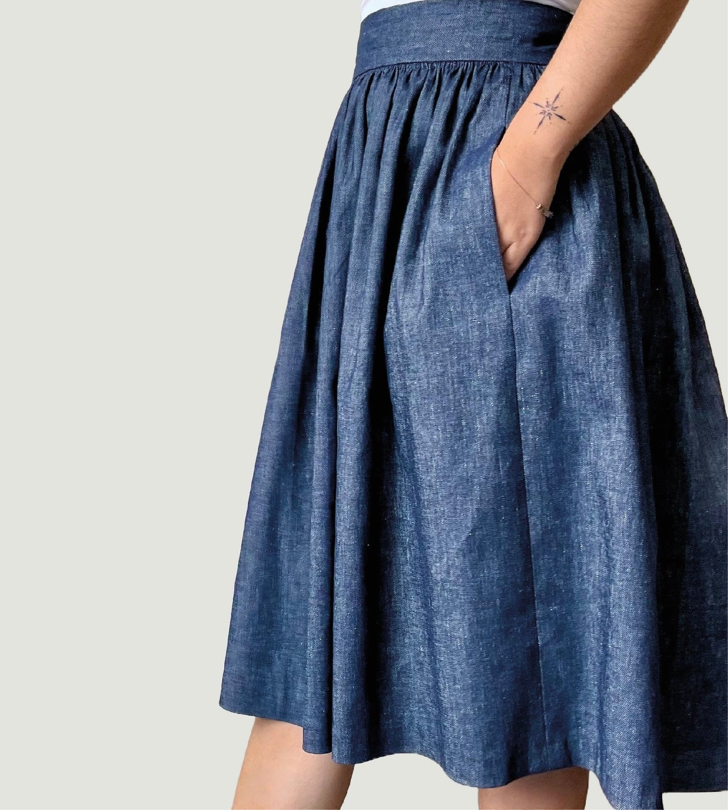 The Bloom Skirt Paper Sewing Pattern - Maven Sewing Patterns - Simplifi Fabric