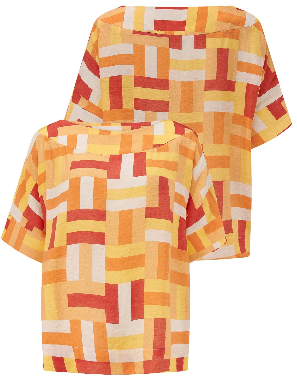 The Boat Neck Top - PDF Pattern - The Makers Atelier - Simplifi Fabric