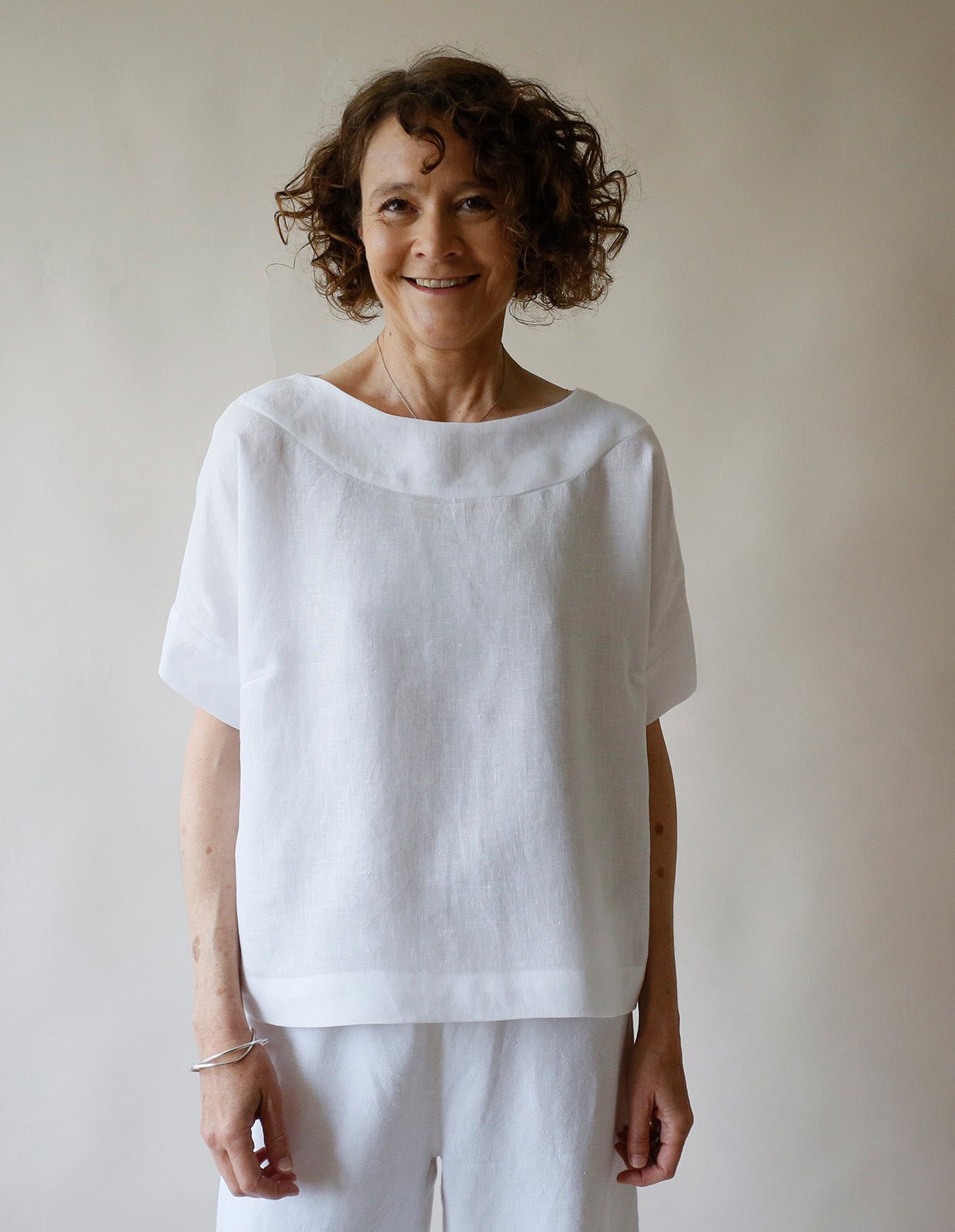 The Boat Neck Top - PDF Pattern - The Makers Atelier - Simplifi Fabric