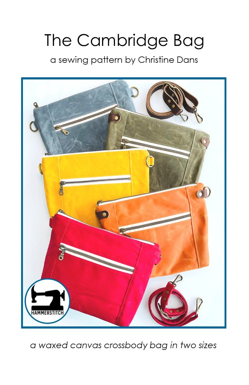 The Cambridge Bag - Paper Pattern - Hammerstitch - Simplifi Fabric