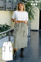 The Cargo Skirt - Paper Sewing Pattern - Juliana Martejevs - Simplifi Fabric