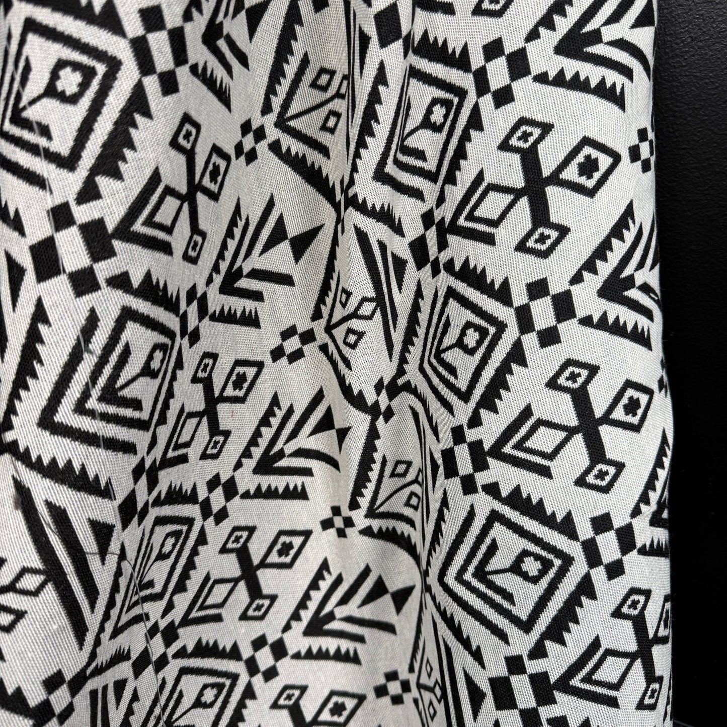 The Compass Weave - Jacquard Tapestry - Black/White - Simplifi Fabric