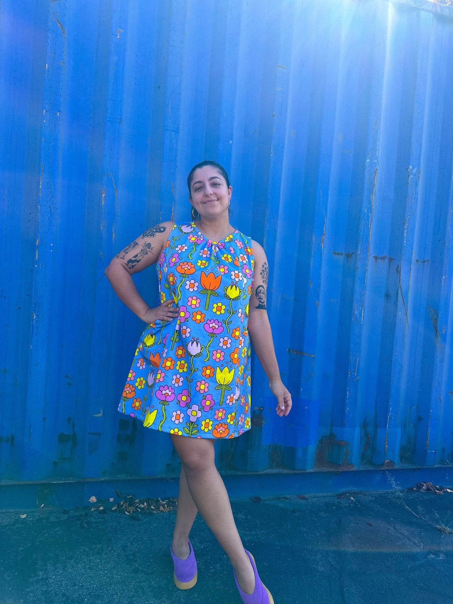 The Day Shift Dress PDF Sewing Pattern - Sew Like Shop - Simplifi Fabric
