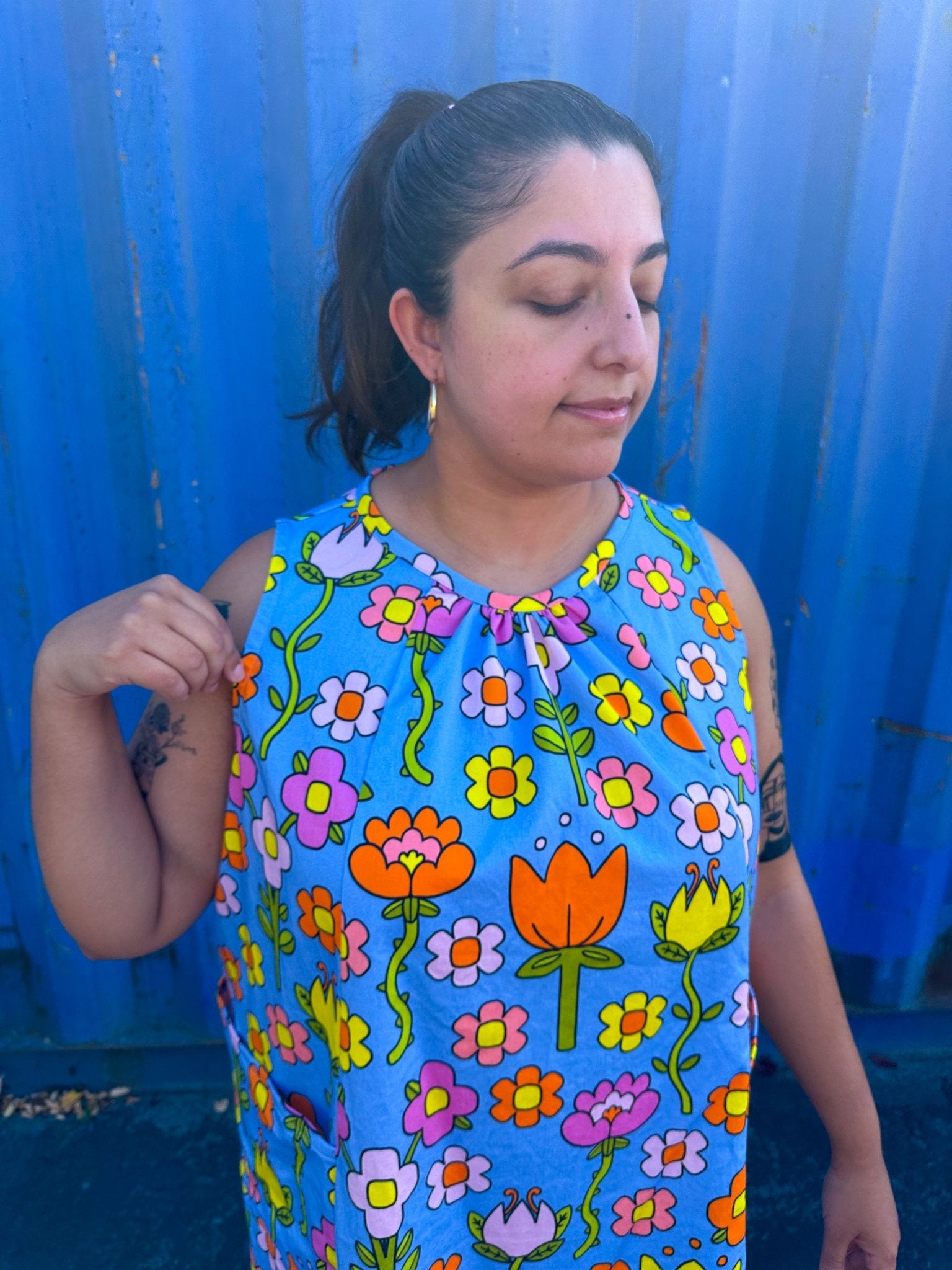 The Day Shift Dress PDF Sewing Pattern - Sew Like Shop - Simplifi Fabric