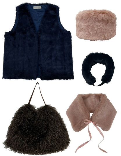 The Faux Fur Accessories - PDF Pattern - The Makers Atelier - Simplifi Fabric