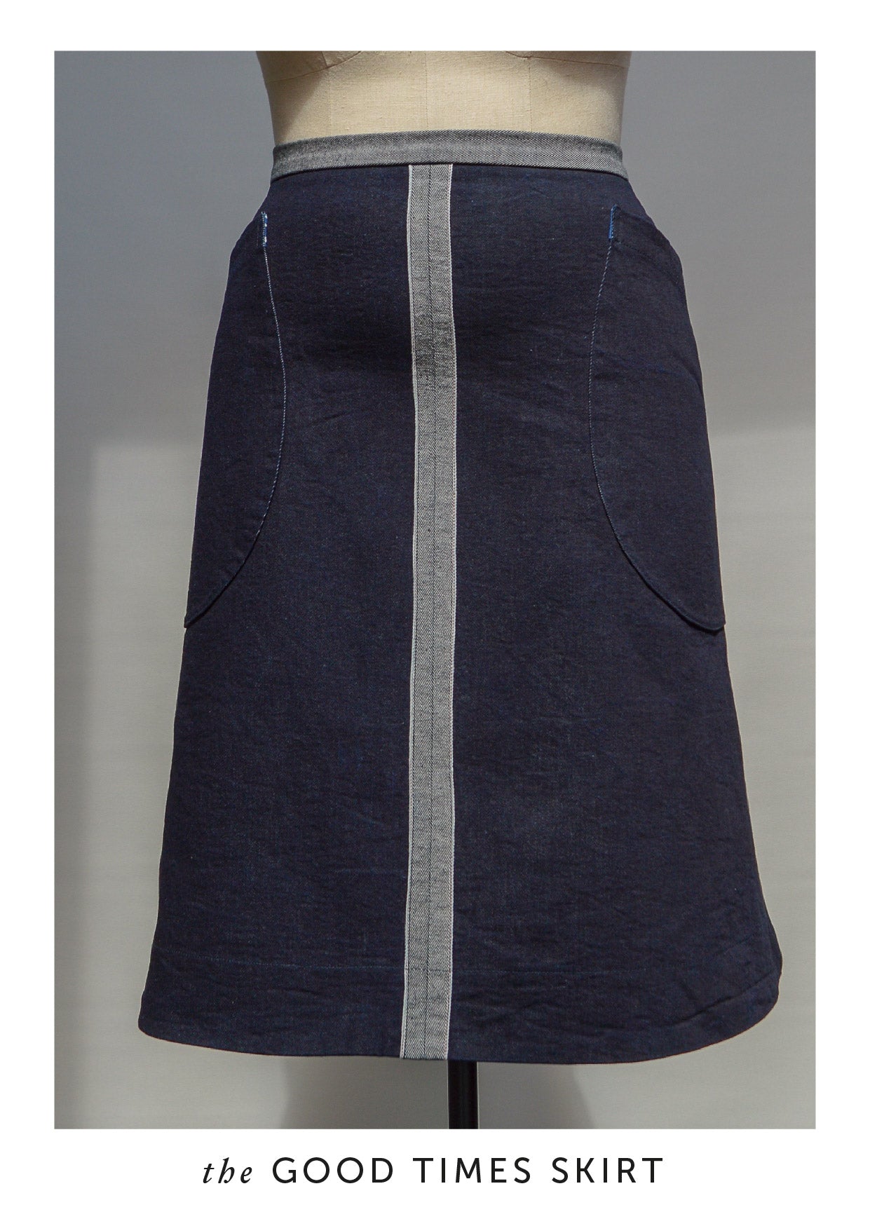 The Good Times Skirt Paper Sewing Pattern - Maven Sewing Patterns - Simplifi Fabric