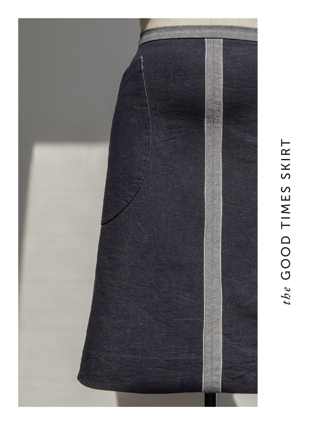 The Good Times Skirt Paper Sewing Pattern - Maven Sewing Patterns - Simplifi Fabric