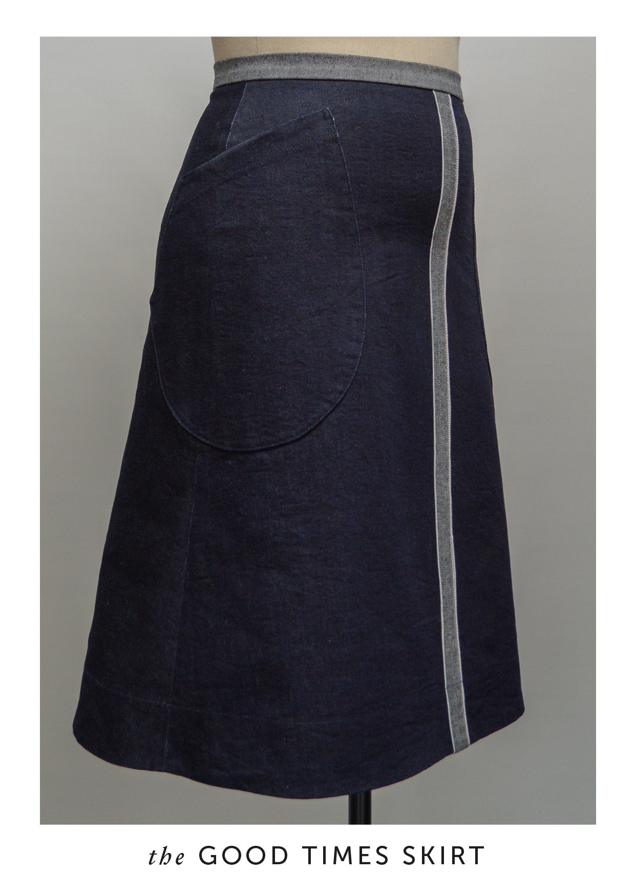 The Good Times Skirt Paper Sewing Pattern - Maven Sewing Patterns - Simplifi Fabric