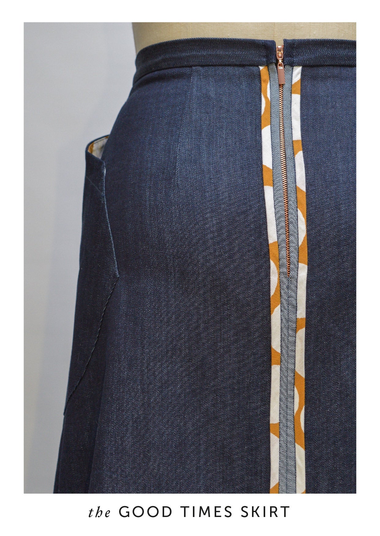 The Good Times Skirt Paper Sewing Pattern - Maven Sewing Patterns - Simplifi Fabric