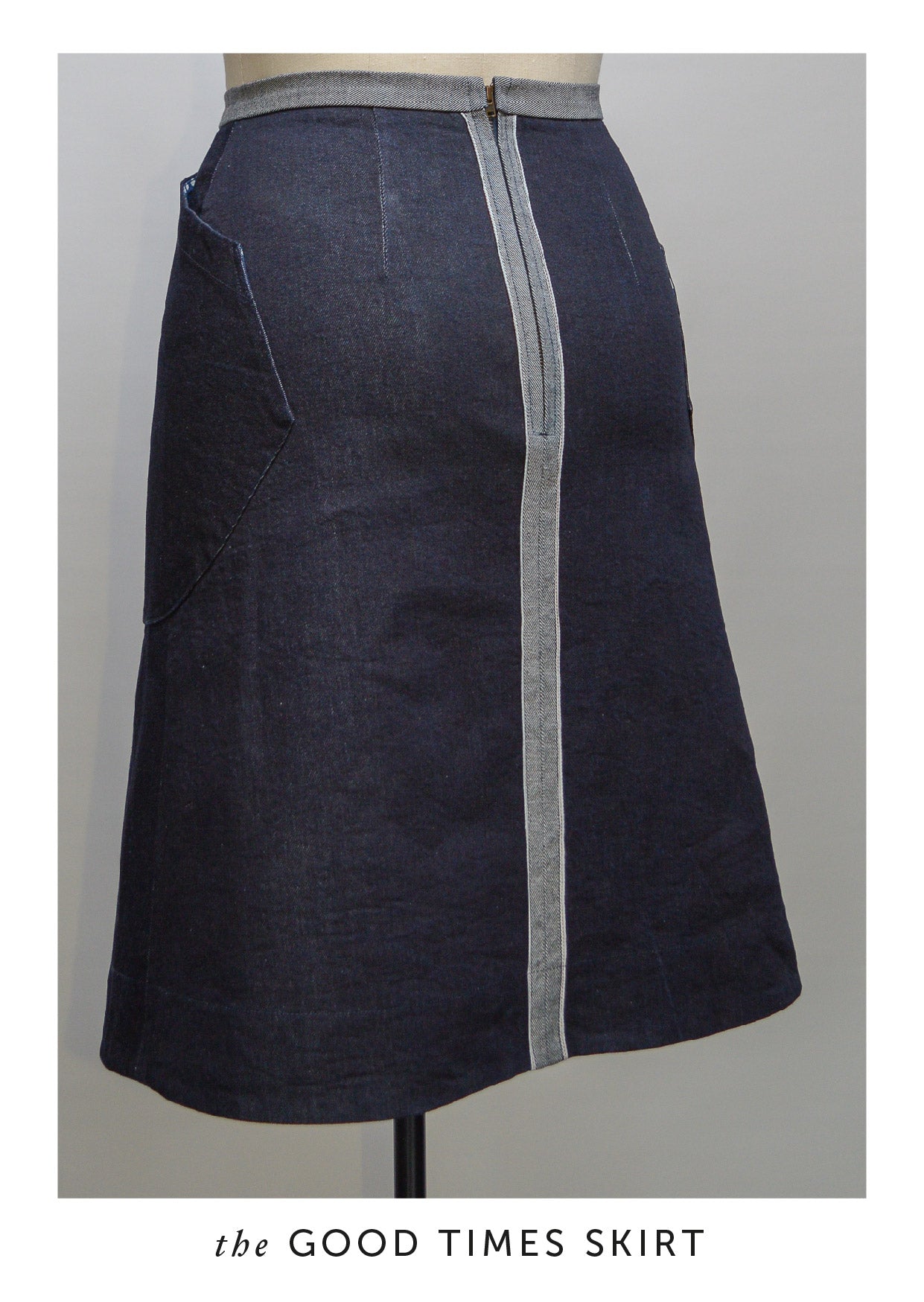 The Good Times Skirt Paper Sewing Pattern - Maven Sewing Patterns - Simplifi Fabric