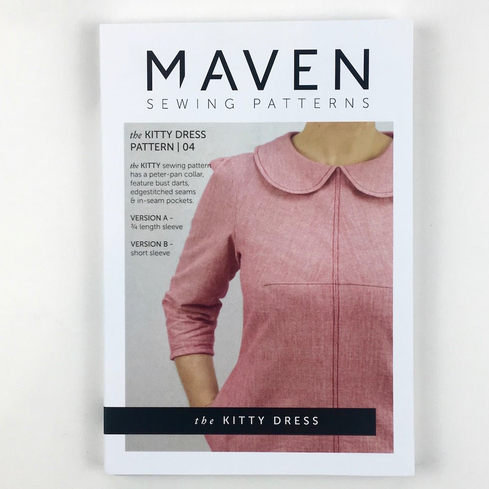 The Kitty Dress Paper Sewing Pattern - Maven Sewing Patterns - Simplifi Fabric