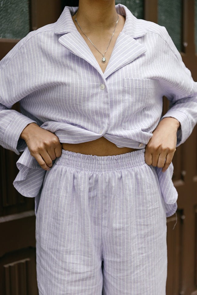 The Lana Palazzo Pants - Paper Sewing Pattern - Juliana Martejevs - Simplifi Fabric