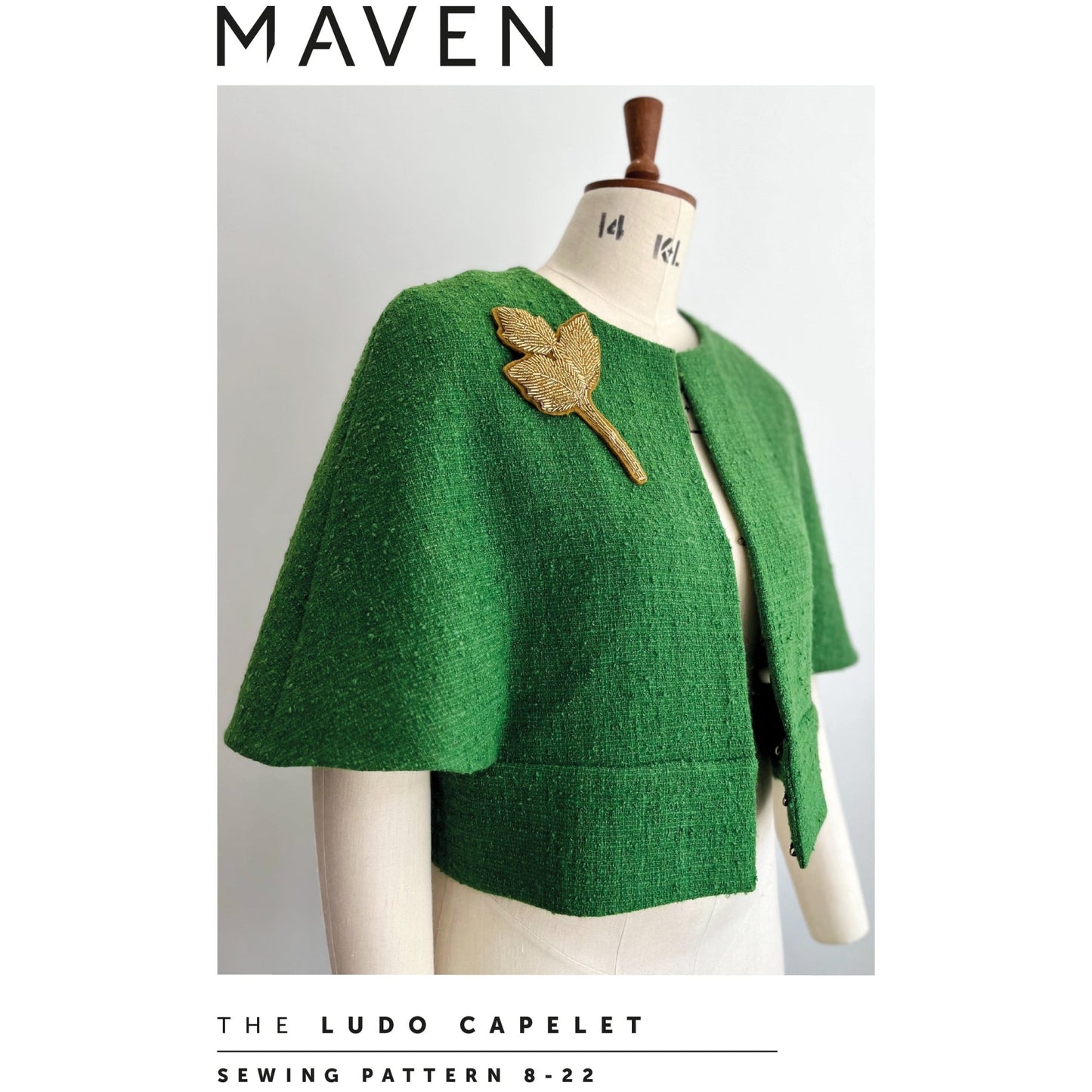 The Ludo Capelet Paper Sewing Pattern - Maven Sewing Patterns - Simplifi Fabric