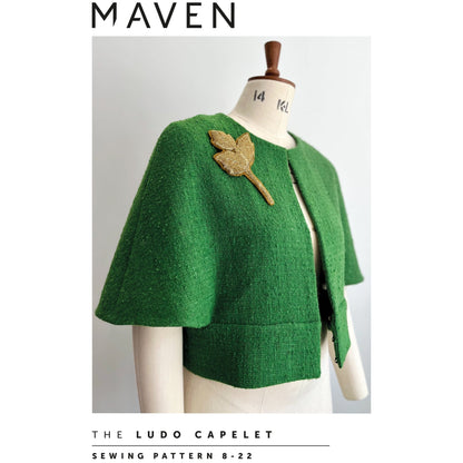 The Ludo Capelet Paper Sewing Pattern - Maven Sewing Patterns - Simplifi Fabric
