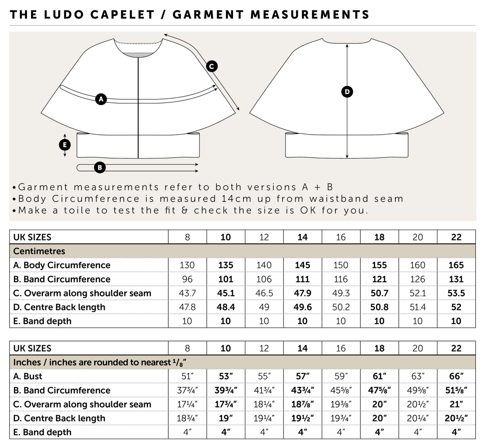 The Ludo Capelet Paper Sewing Pattern - Maven Sewing Patterns - Simplifi Fabric