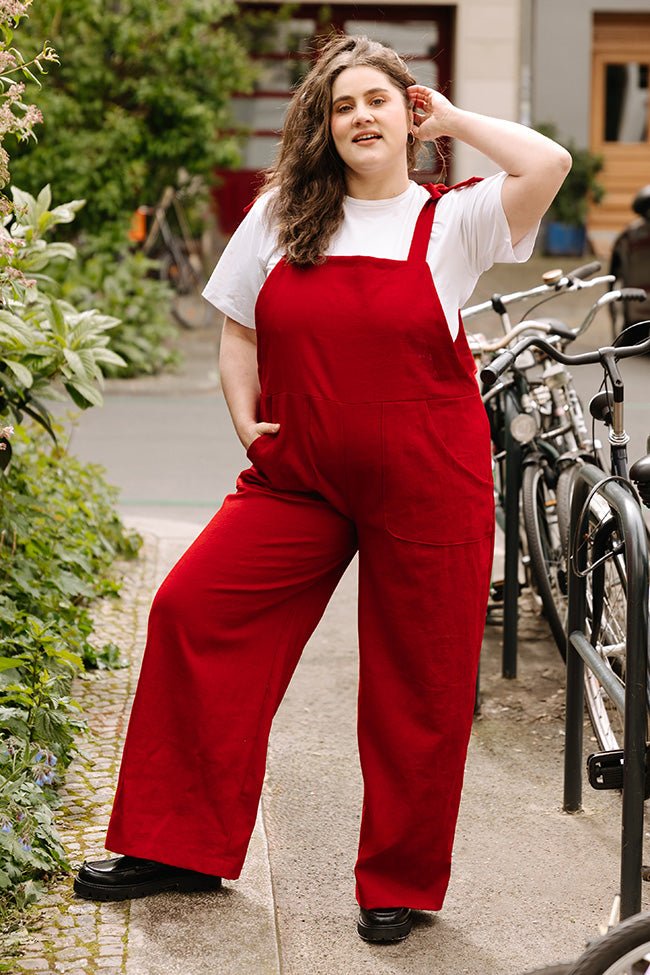 The Maisie Overalls - Paper Sewing Pattern - Juliana Martejevs - Simplifi Fabric