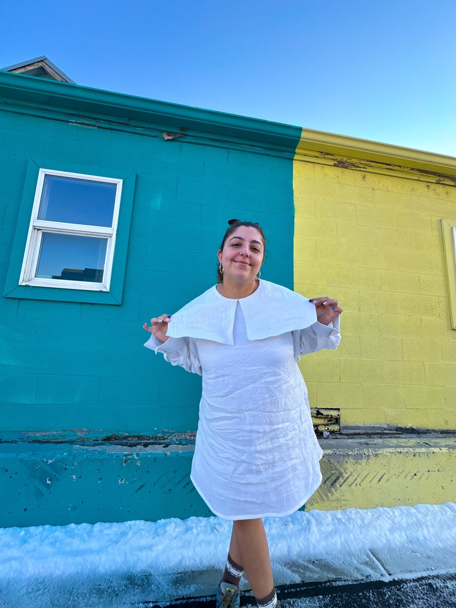 The Moxie Dress PDF Sewing Pattern - Sew Like Shop - Simplifi Fabric