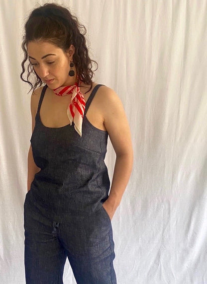 The Simone Set / Camisole + Trouser Paper Sewing Pattern - Maven Sewing Patterns - Simplifi Fabric