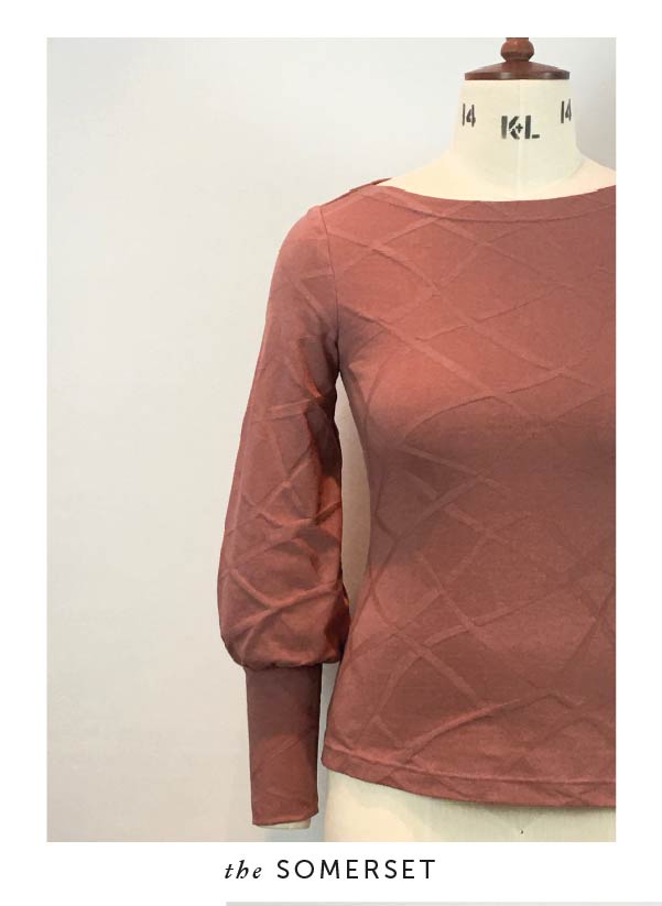 The Somerset T-Shirt Paper Sewing Pattern - Maven Sewing Patterns - Simplifi Fabric