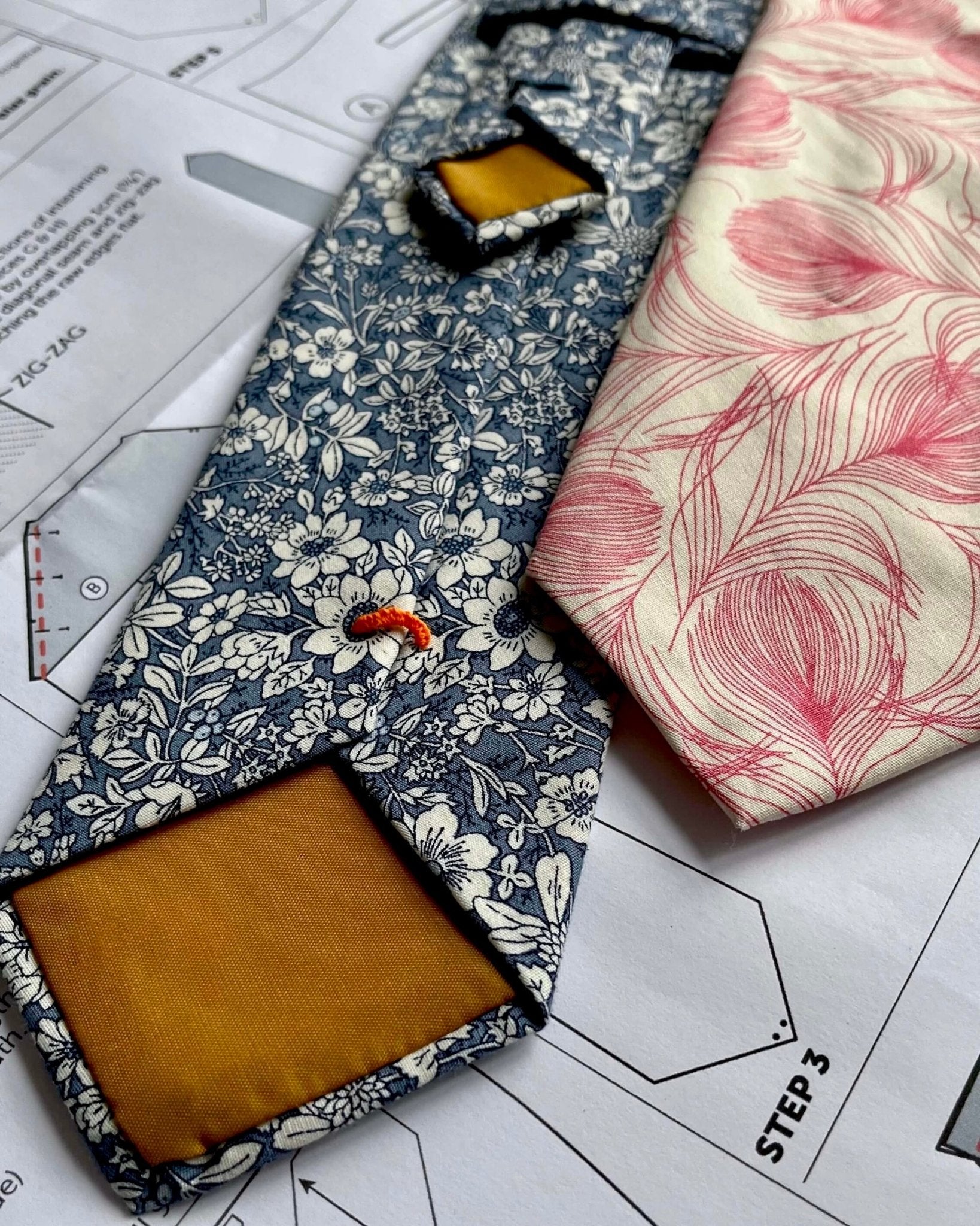 The Warwick Tie Paper Sewing Pattern - Maven Sewing Patterns - Simplifi Fabric