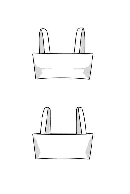 The Xenia Top - Paper Sewing Pattern - Juliana Martejevs - Simplifi Fabric