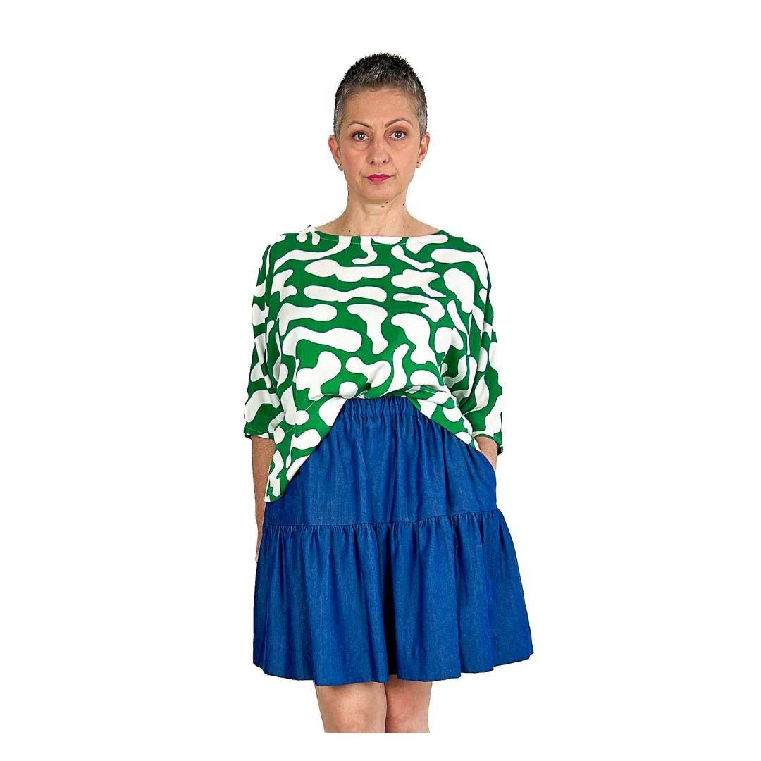 Tia Skirt Sewing Pattern - Dhurata Davies - Simplifi Fabric