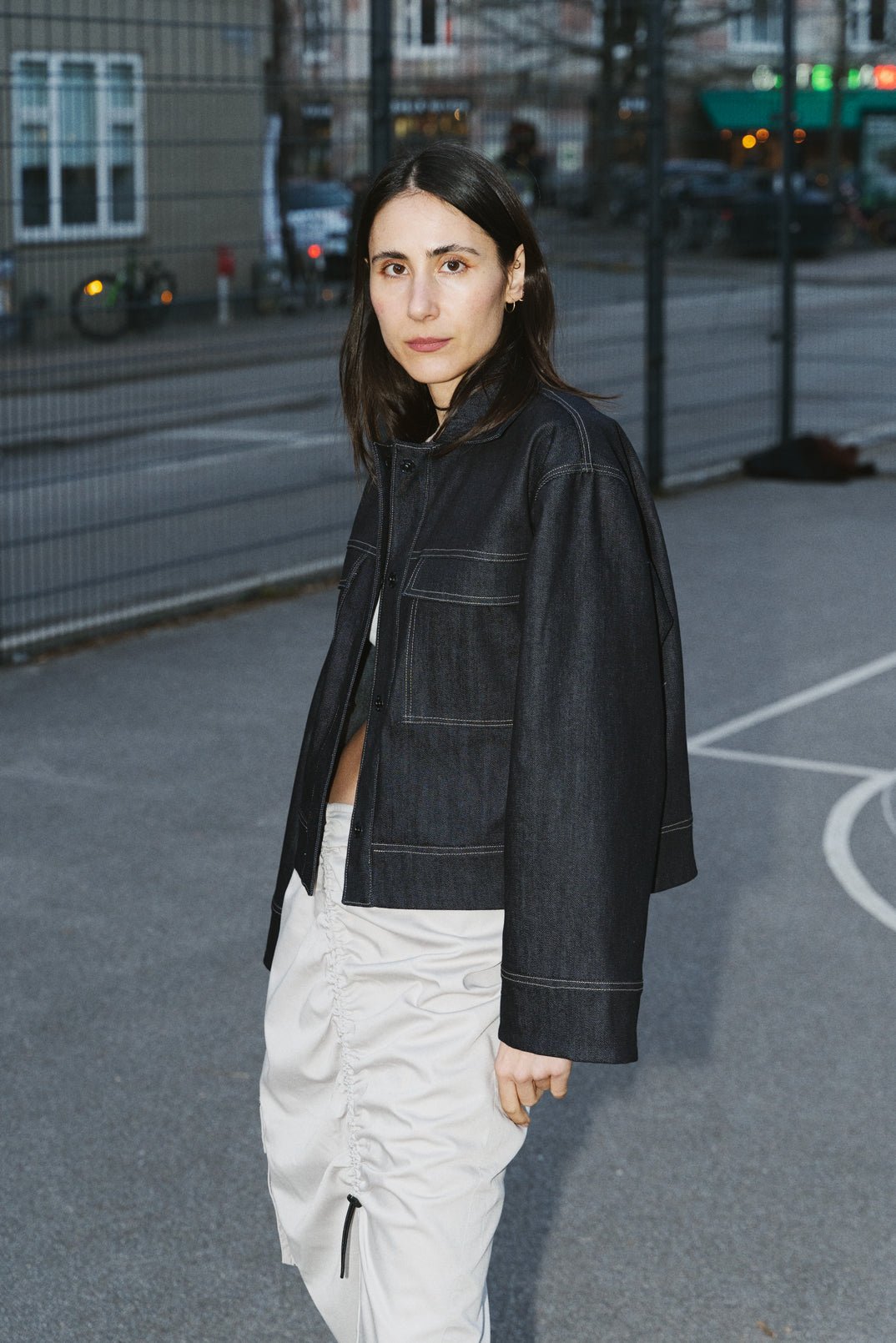 Topstitch Vest + Box Sleeves - Paper Sewing Pattern - Puff And Pencil - Simplifi Fabric