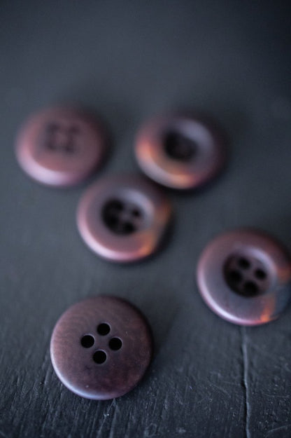 Townley Brown - Corozo Button - Merchant & Mills - 15mm, 18mm & 20mm - Simplifi Fabric
