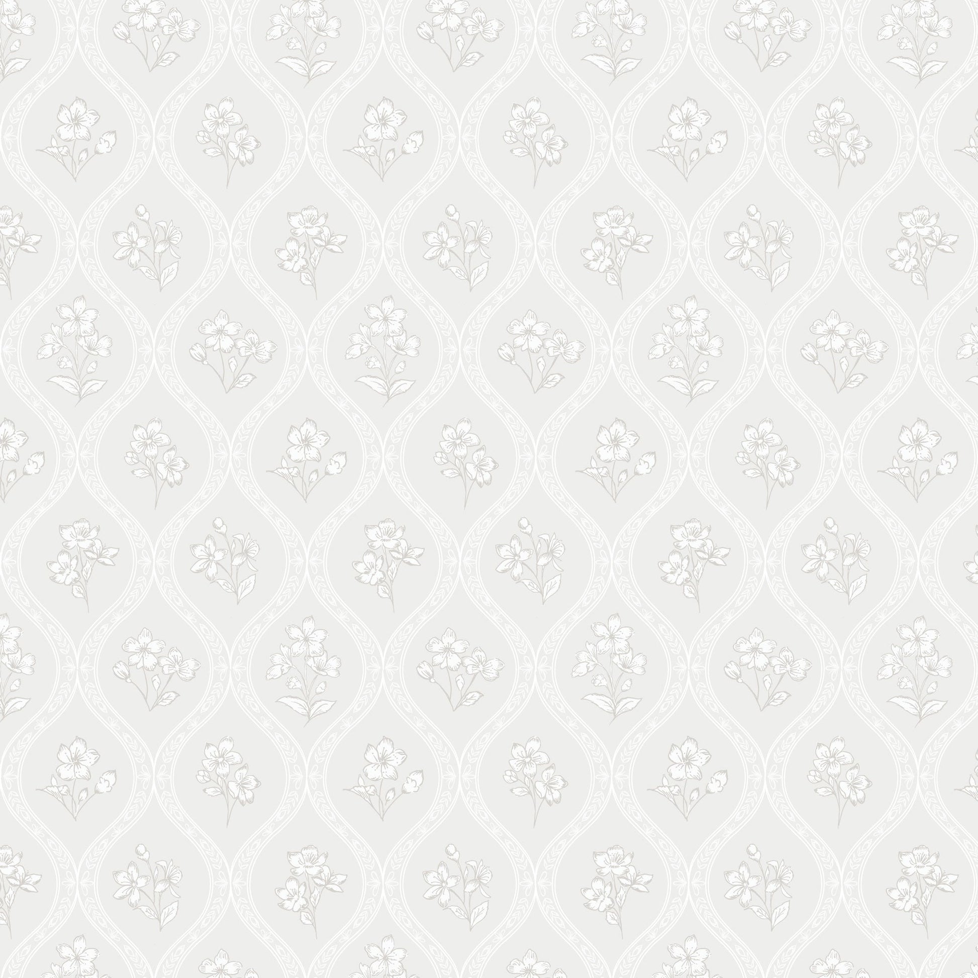 Tranquil Sakura Prism - Gentle Whispers - Trisha Patel - Cloud 9 Fabrics - Poplin - Simplifi Fabric