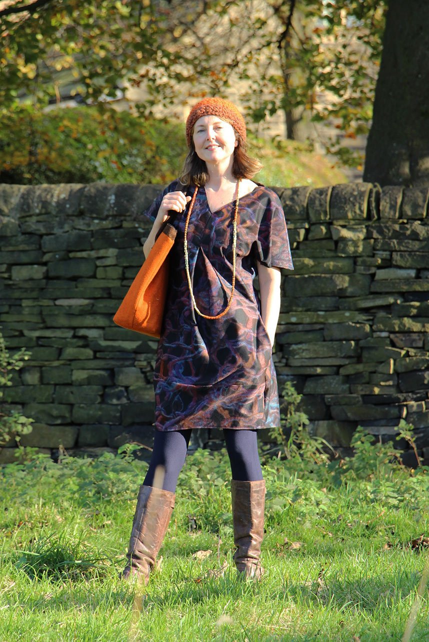 Tulip Dress - Paper Sewing Pattern - Sew Different - Simplifi Fabric