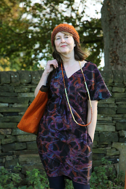 Tulip Dress - Paper Sewing Pattern - Sew Different - Simplifi Fabric