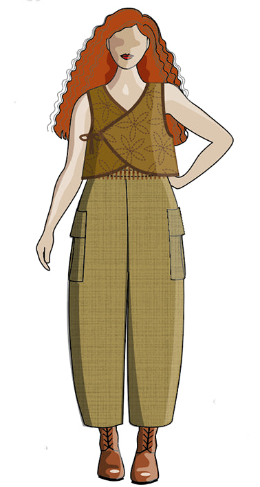 Tyto Pants - Paper Sewing Pattern - Sew Different