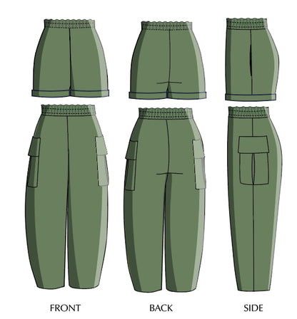 Tyto Pants - Paper Sewing Pattern - Sew Different