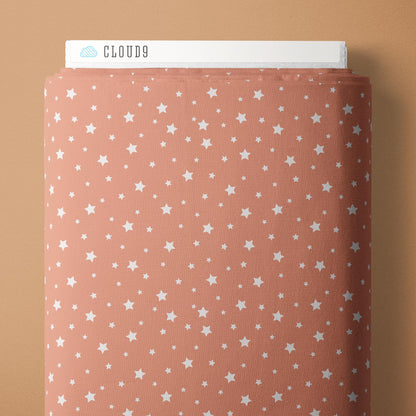 Under The Same Stars - Pink - Backwoods and Boots - Softly Studio - Cloud 9 Fabrics - Poplin - Simplifi Fabric