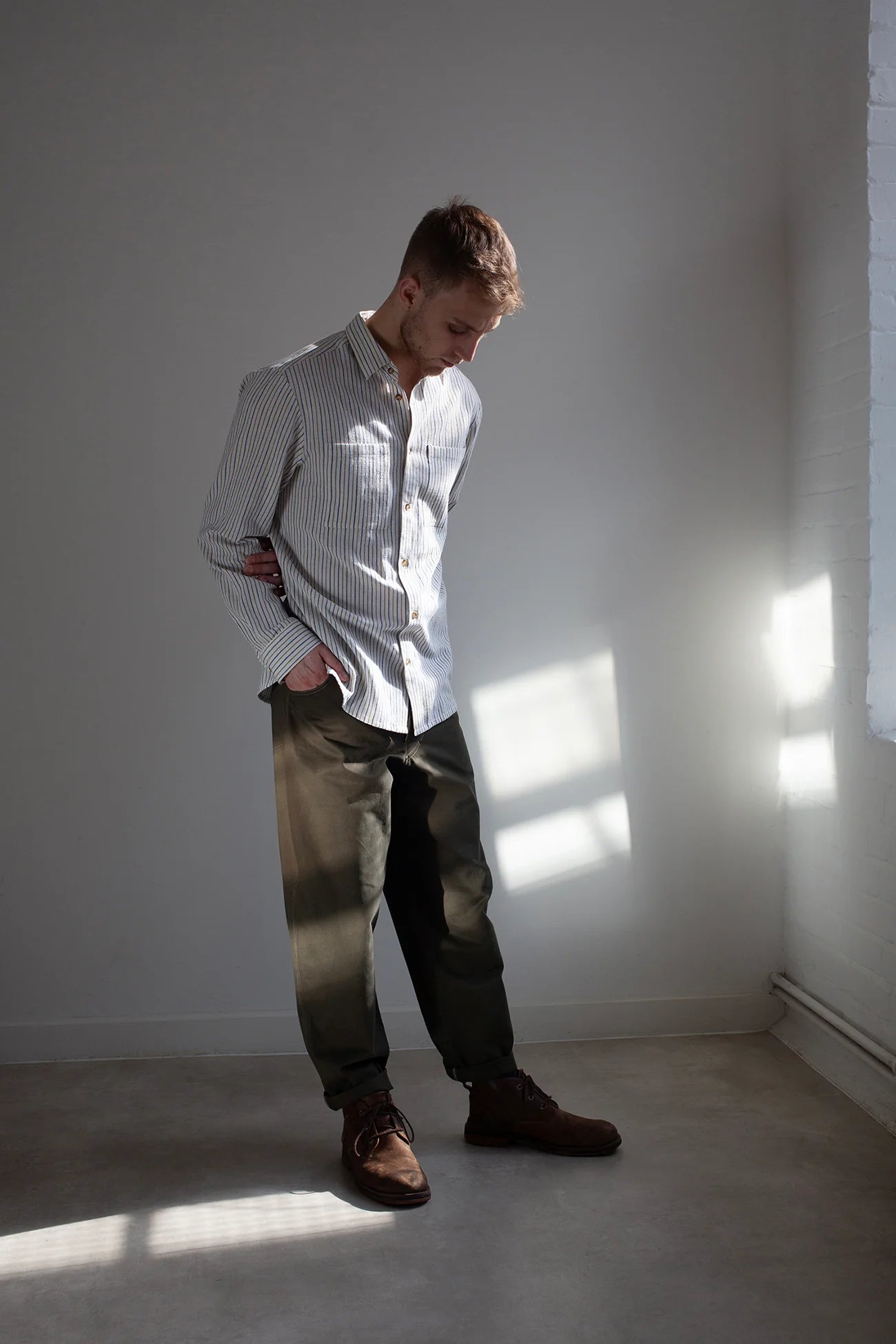 Unisex Shirt PDF Pattern - Modern Sewing Co. - Simplifi Fabric