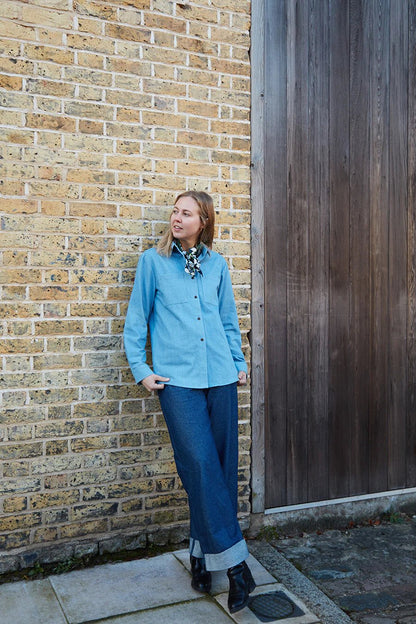 Unisex Shirt PDF Pattern - Modern Sewing Co. - Simplifi Fabric