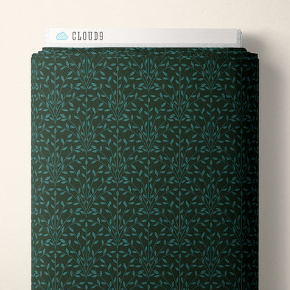 Vine - Dark Forest - Eventide - Jillian Anderson - Cloud 9 Fabrics - Poplin - Simplifi Fabric