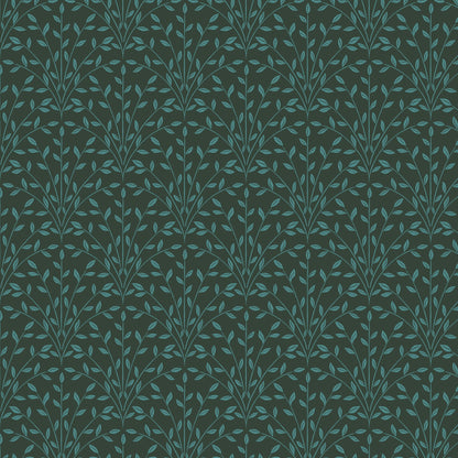 Vine - Dark Forest - Eventide - Jillian Anderson - Cloud 9 Fabrics - Poplin - Simplifi Fabric