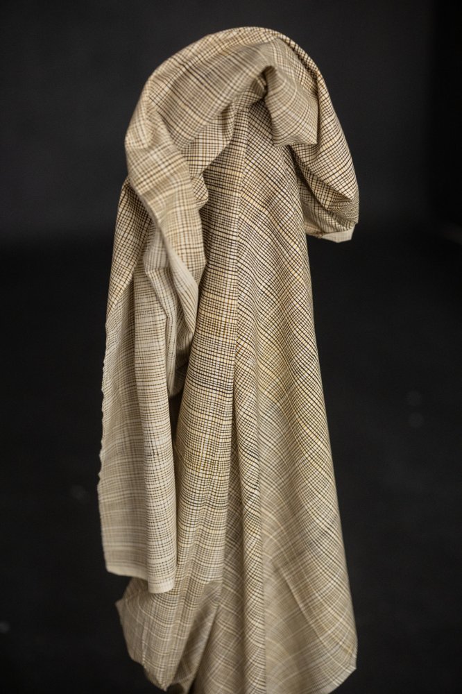 Volt Lime Mustard Indian Block Print Cotton - Merchant & Mills - Simplifi Fabric