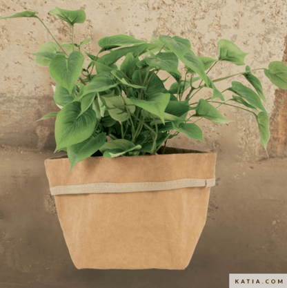 Washable Kraft Paper Fabric - Kraft - Katia - Simplifi Fabric