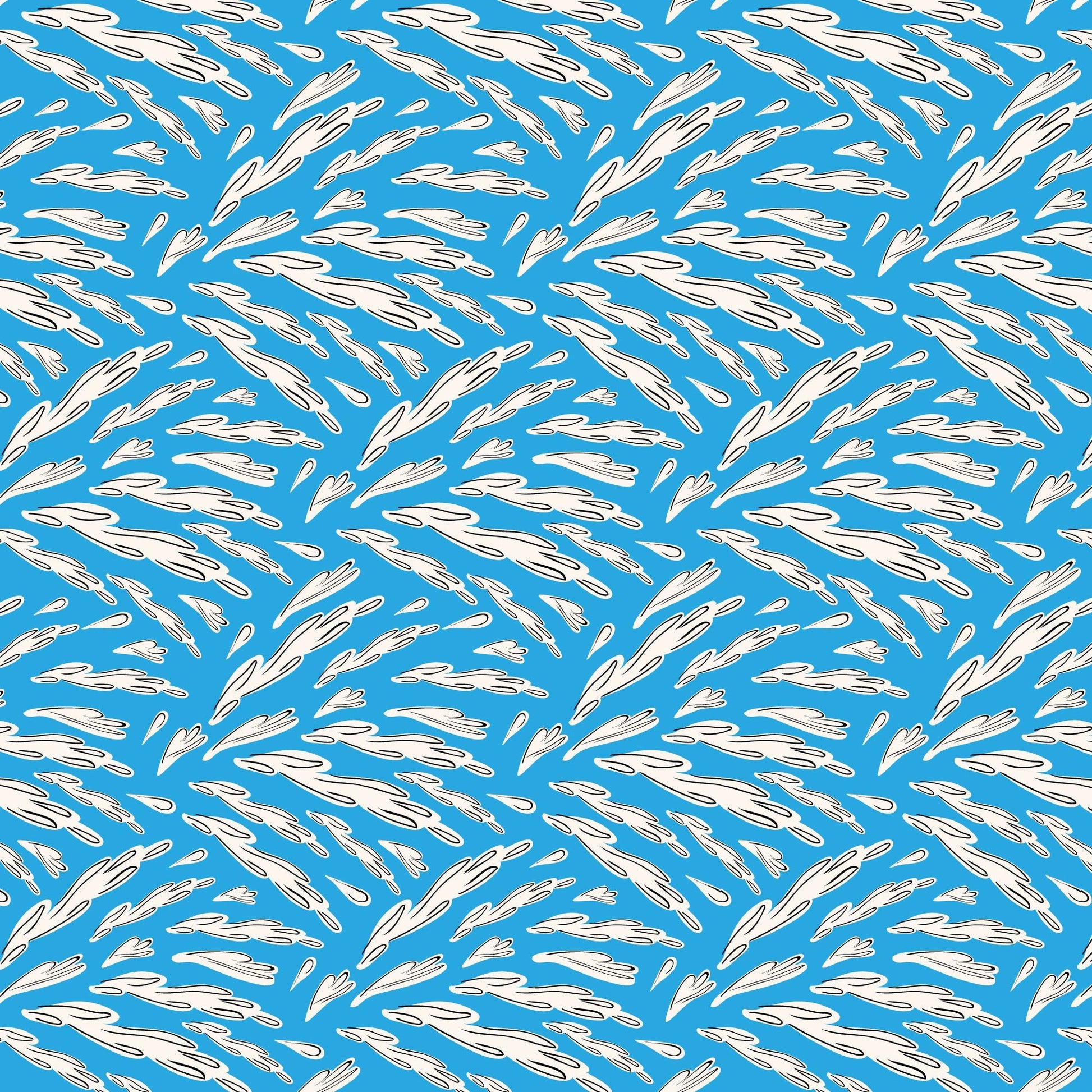 Water Works - Fire! Fire! Fire! - Loo McNulty - Cloud 9 Fabrics - Poplin - Simplifi Fabric