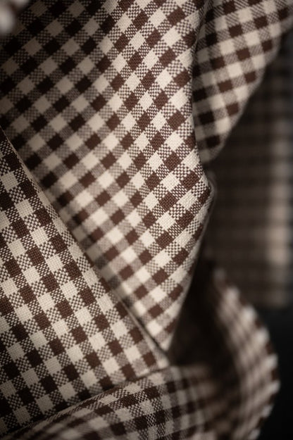 Wesley Gingham Heavy Recycled Cotton - European Import - Merchant & Mills - Simplifi Fabric