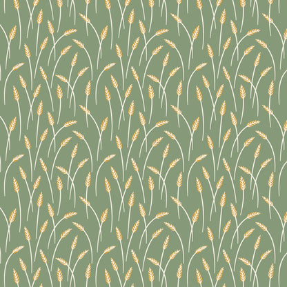 Wheatgrass - Naturally Wild - Ann Gardner - Cloud 9 Fabrics - Poplin - Simplifi Fabric