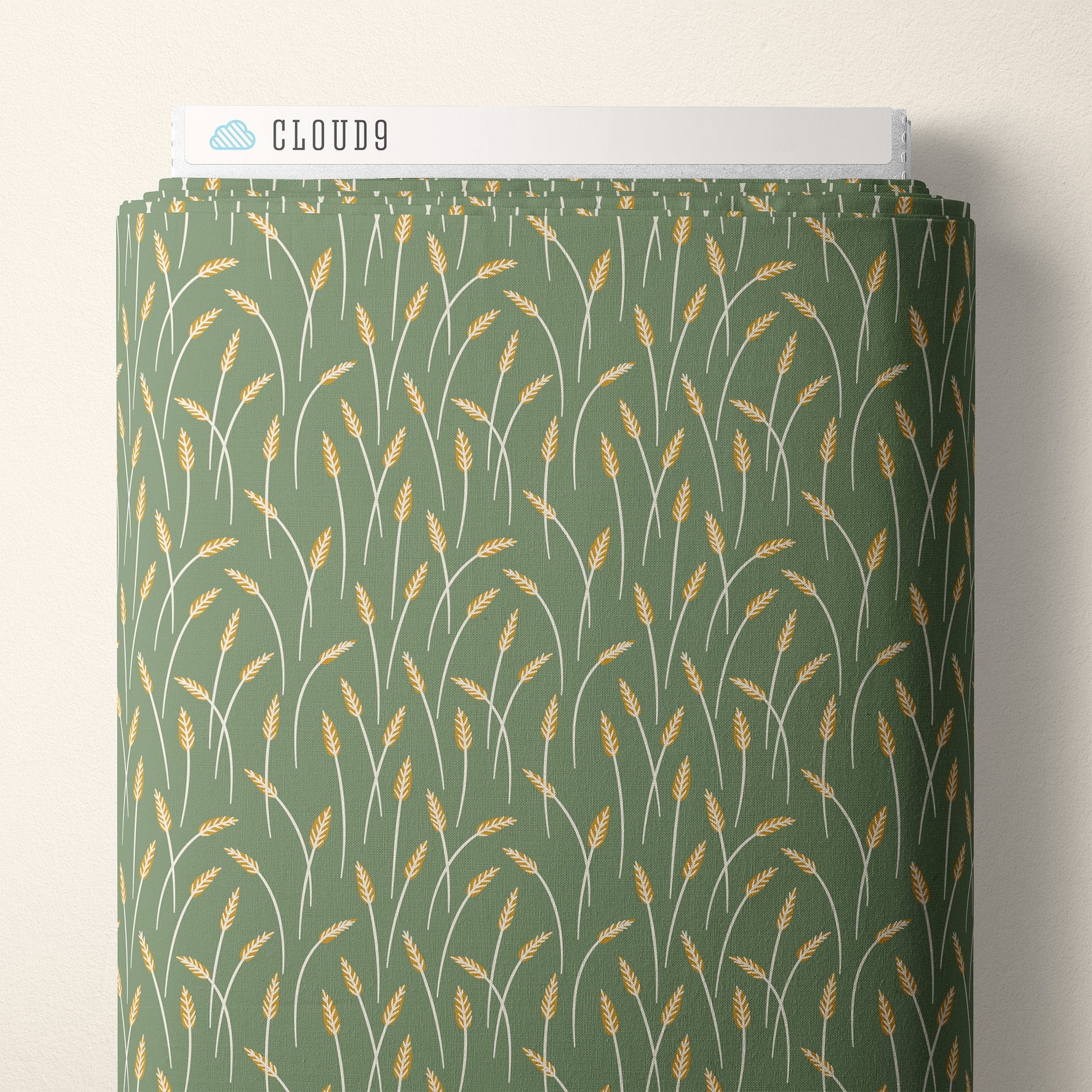 Wheatgrass - Naturally Wild - Ann Gardner - Cloud 9 Fabrics - Poplin - Simplifi Fabric